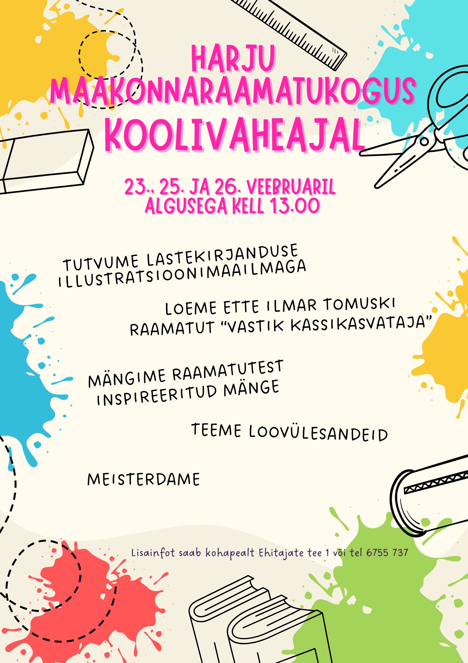 Loominguline ja mänguline koolivaheaeg