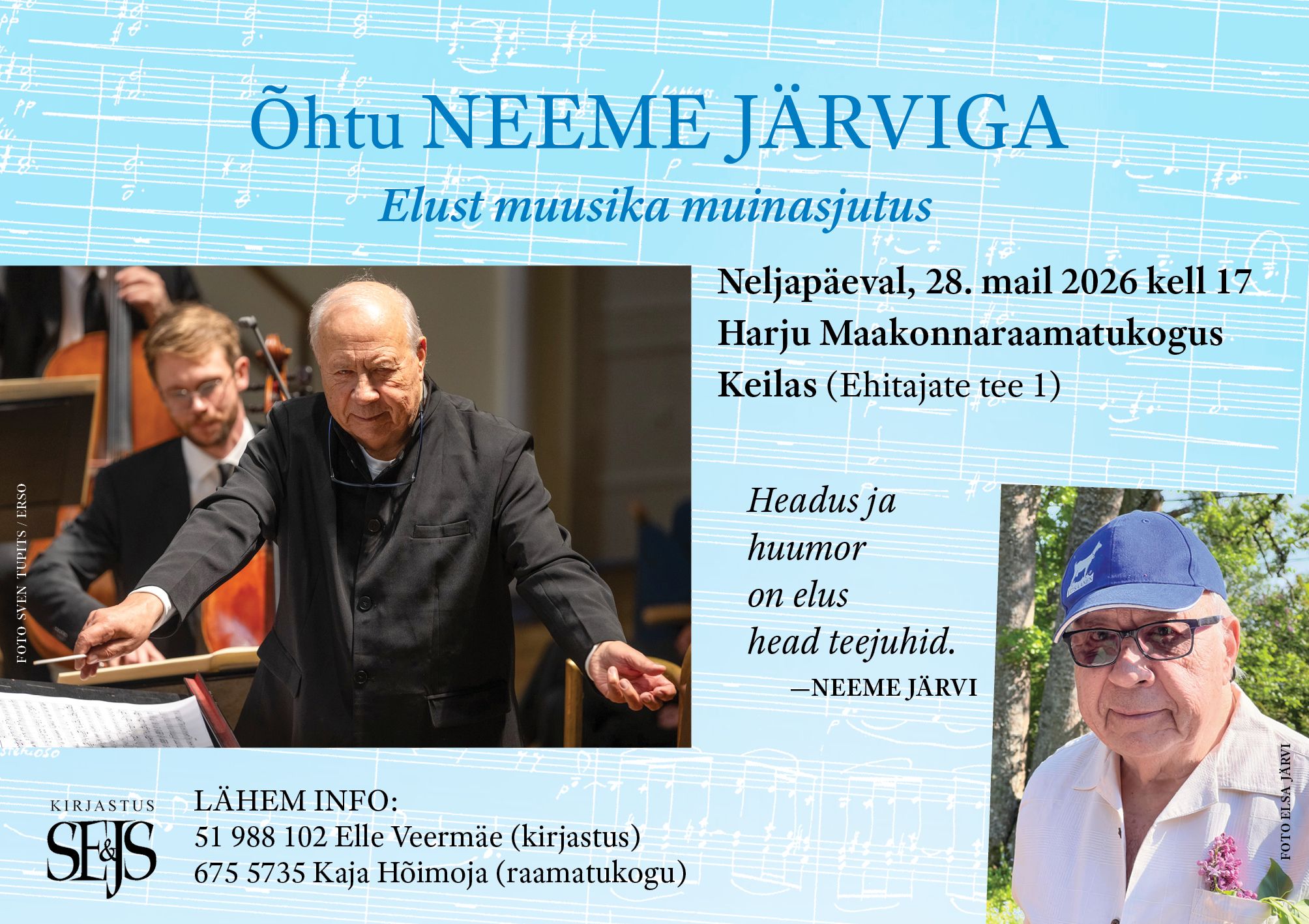 Plakat Neeme Järviga