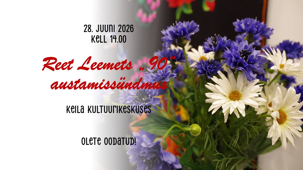 Reet Leemets 90 plakat