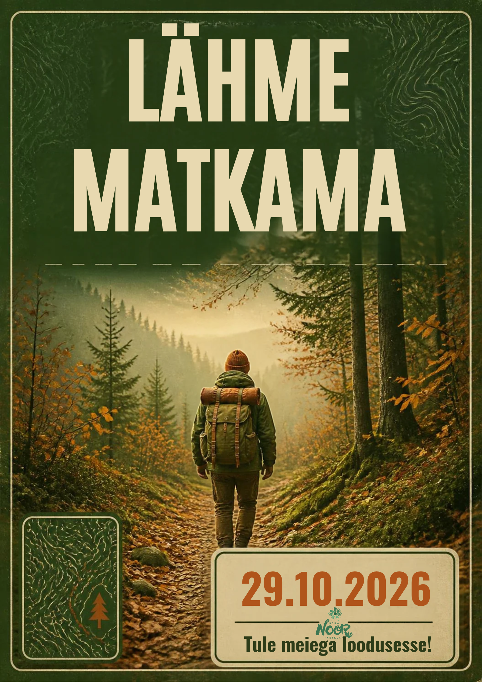 Matkakutse poster